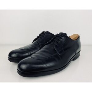 E Vogel Bespoke Custom Made Men Oxford Dress Shoes Black Size 7 Made In‎ NYC